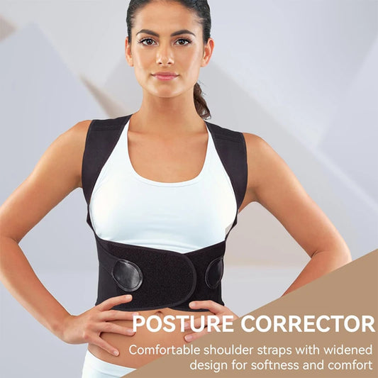 Posture Corrector – Adjustable Back Support for Better Posture & Pain Relief