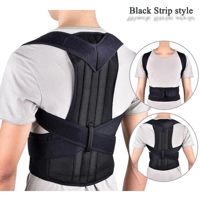 Posture Corrector – Adjustable Back Support for Better Posture & Pain Relief