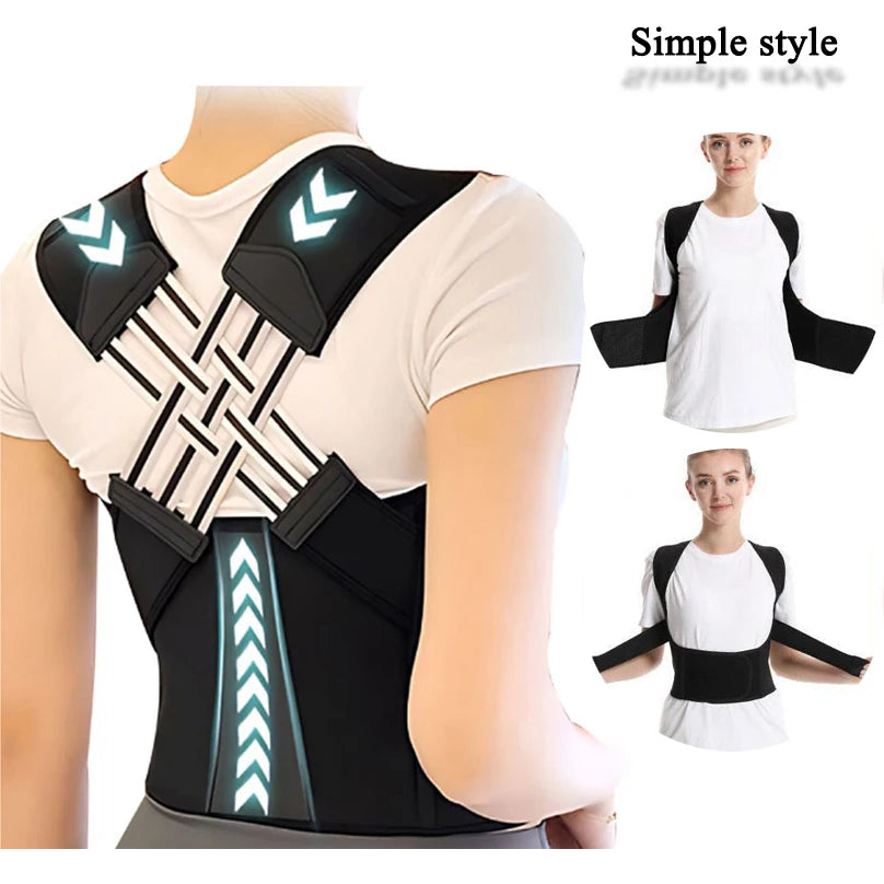 Posture Corrector – Adjustable Back Support for Better Posture & Pain Relief